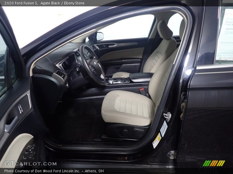 Agate Black / Ebony Stone 2020 Ford Fusion S