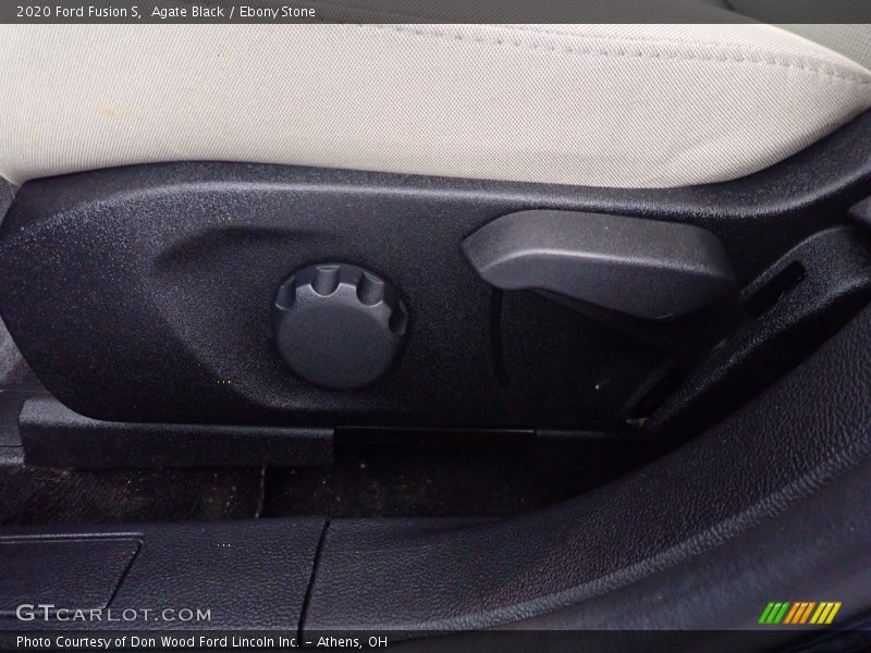 Agate Black / Ebony Stone 2020 Ford Fusion S
