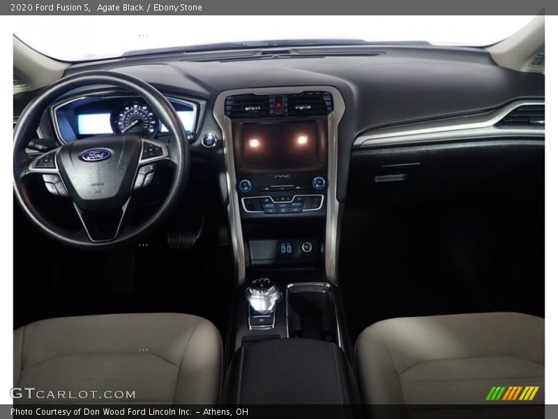 Agate Black / Ebony Stone 2020 Ford Fusion S