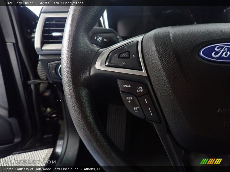 Agate Black / Ebony Stone 2020 Ford Fusion S