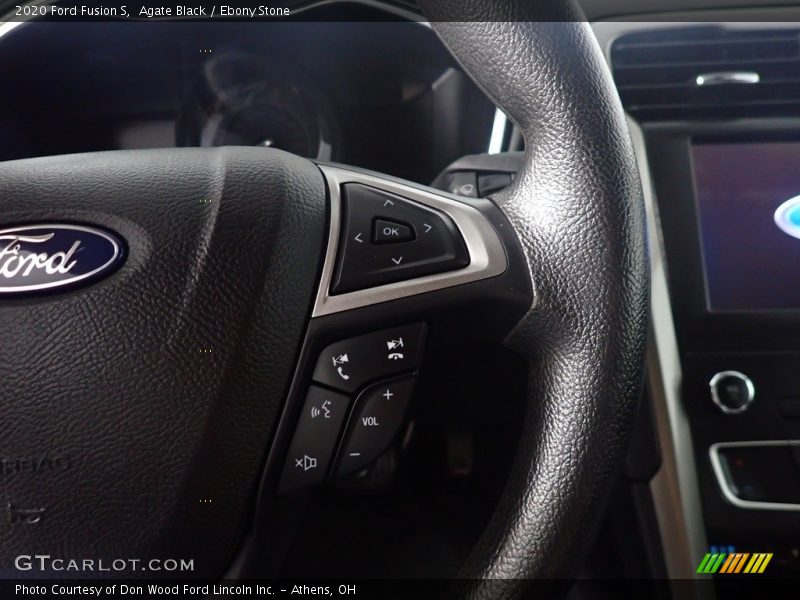 Agate Black / Ebony Stone 2020 Ford Fusion S