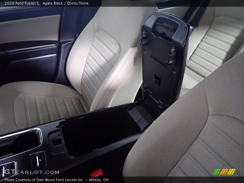 Agate Black / Ebony Stone 2020 Ford Fusion S