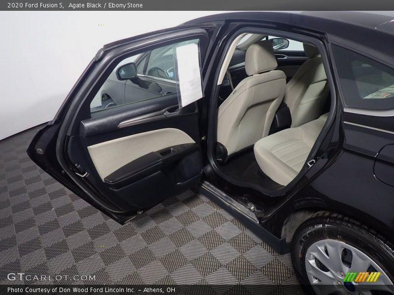 Agate Black / Ebony Stone 2020 Ford Fusion S