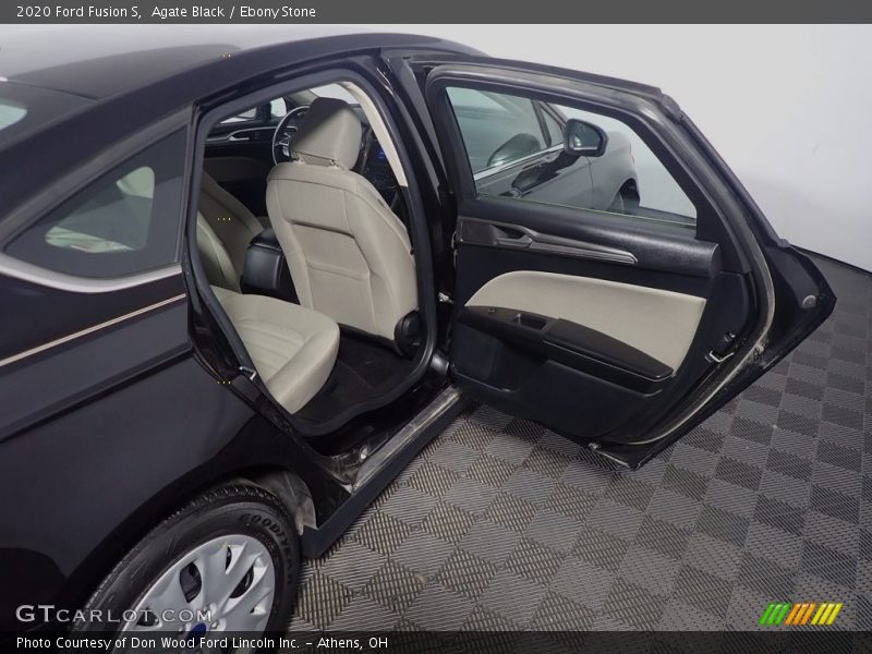 Agate Black / Ebony Stone 2020 Ford Fusion S