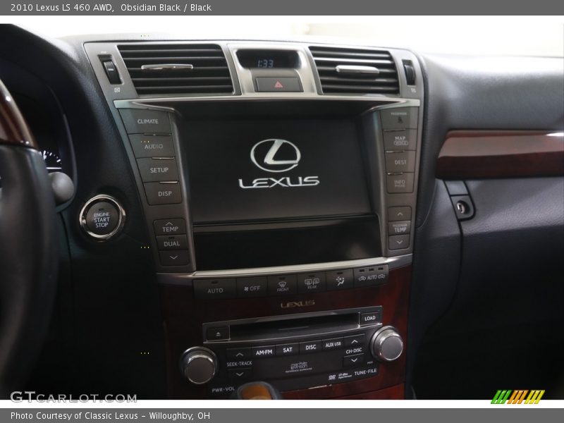 Obsidian Black / Black 2010 Lexus LS 460 AWD