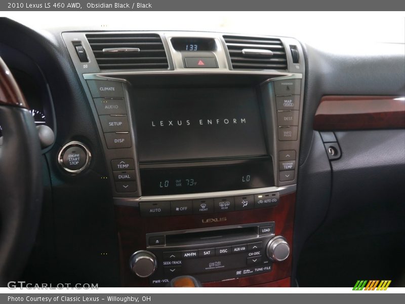 Obsidian Black / Black 2010 Lexus LS 460 AWD