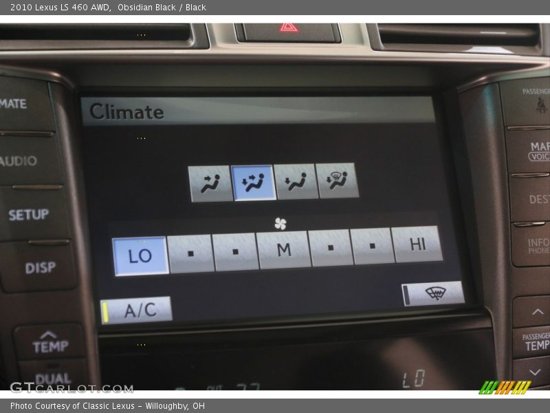 Obsidian Black / Black 2010 Lexus LS 460 AWD