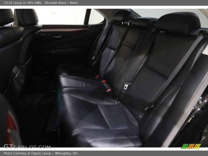 Obsidian Black / Black 2010 Lexus LS 460 AWD