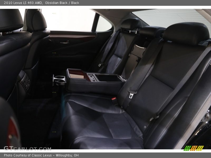 Obsidian Black / Black 2010 Lexus LS 460 AWD