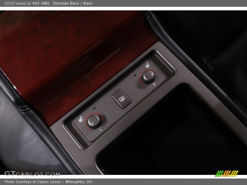 Obsidian Black / Black 2010 Lexus LS 460 AWD