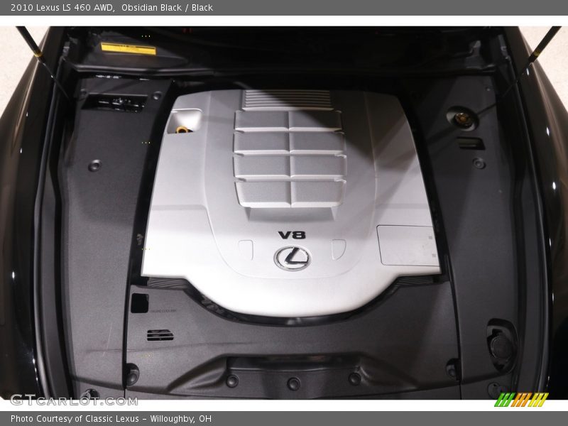 Obsidian Black / Black 2010 Lexus LS 460 AWD