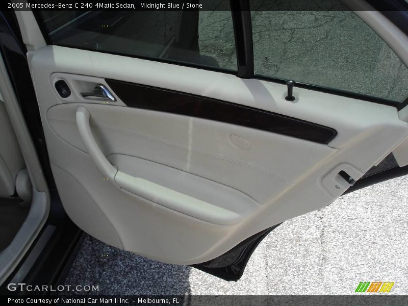 Midnight Blue / Stone 2005 Mercedes-Benz C 240 4Matic Sedan
