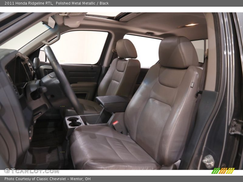 Polished Metal Metallic / Black 2011 Honda Ridgeline RTL