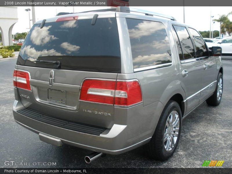 Vapor Silver Metallic / Stone 2008 Lincoln Navigator Luxury