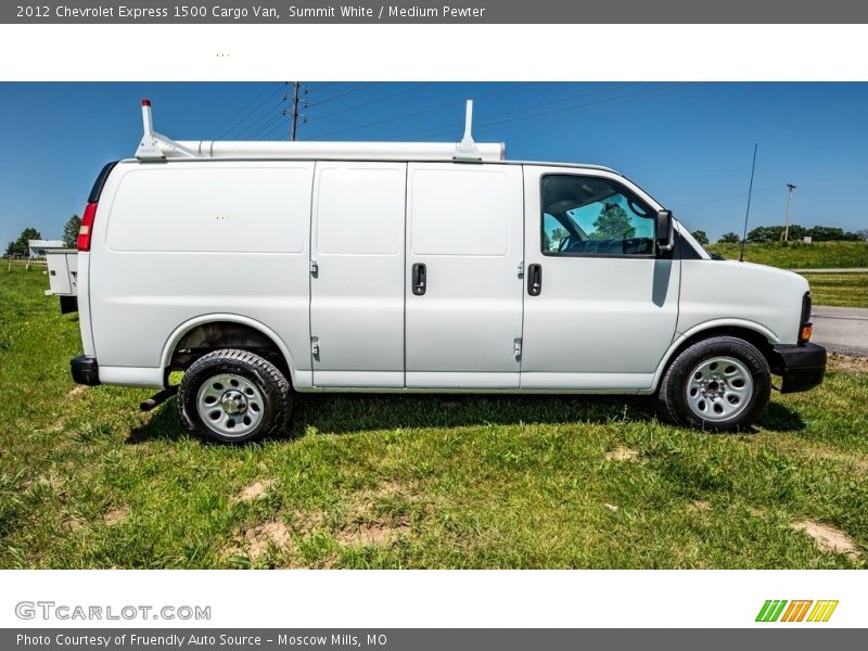 Summit White / Medium Pewter 2012 Chevrolet Express 1500 Cargo Van