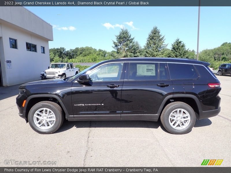  2022 Grand Cherokee L Laredo 4x4 Diamond Black Crystal Pearl