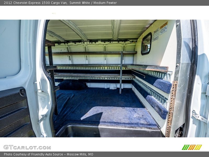 Summit White / Medium Pewter 2012 Chevrolet Express 1500 Cargo Van