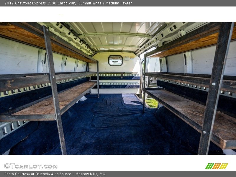 Summit White / Medium Pewter 2012 Chevrolet Express 1500 Cargo Van