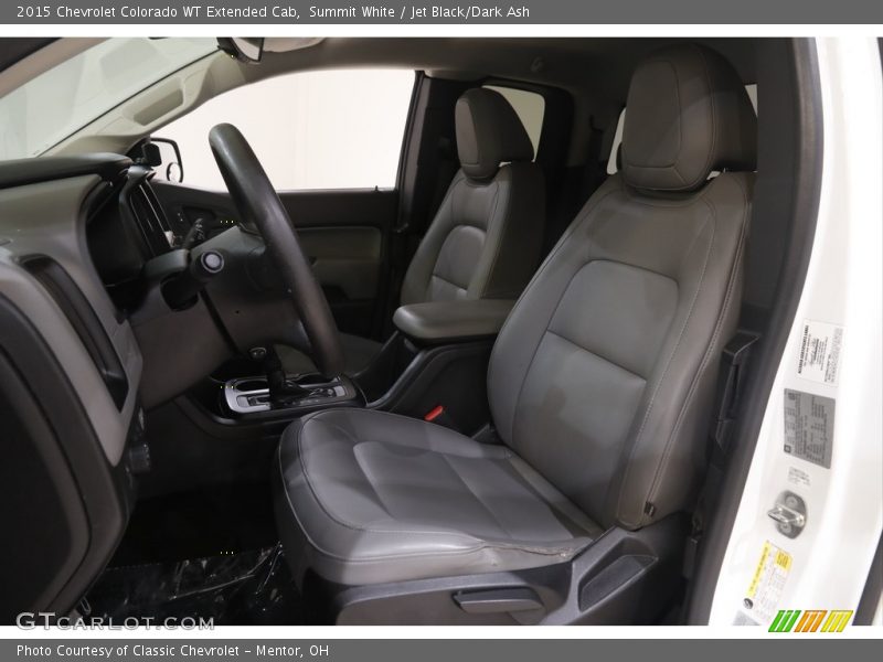 Summit White / Jet Black/Dark Ash 2015 Chevrolet Colorado WT Extended Cab