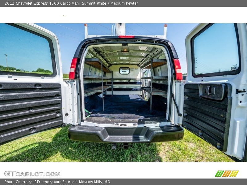 Summit White / Medium Pewter 2012 Chevrolet Express 1500 Cargo Van