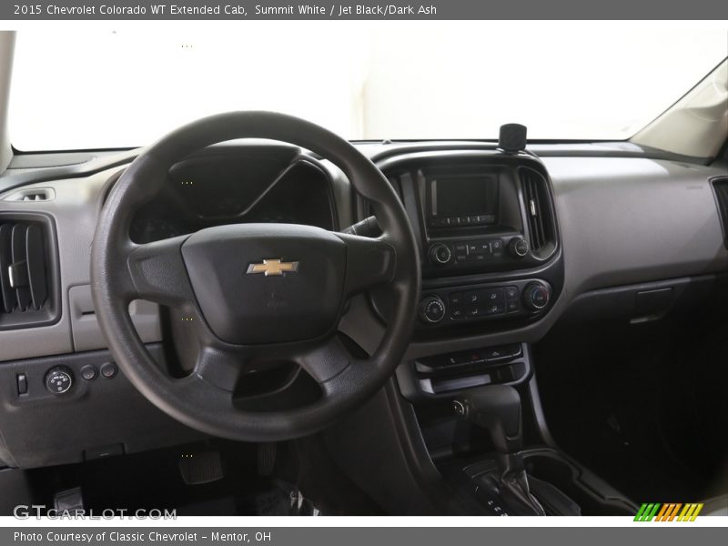 Summit White / Jet Black/Dark Ash 2015 Chevrolet Colorado WT Extended Cab