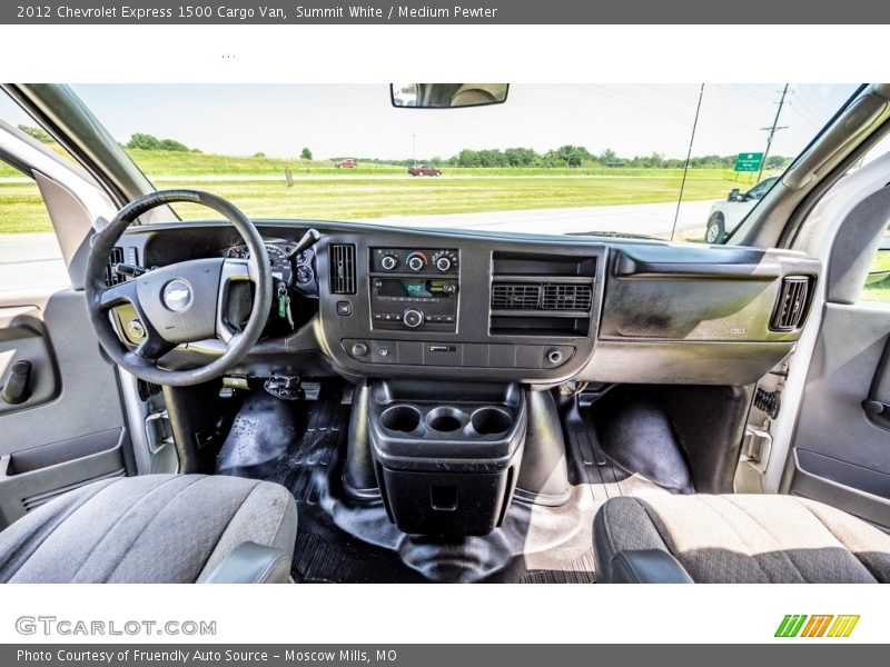Summit White / Medium Pewter 2012 Chevrolet Express 1500 Cargo Van