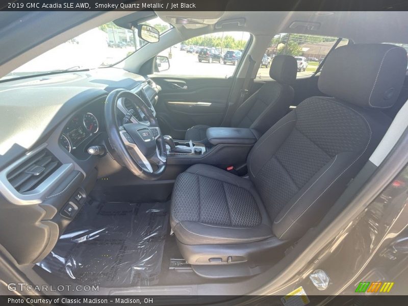 Smokey Quartz Metallic / Jet Black 2019 GMC Acadia SLE AWD