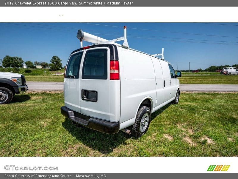 Summit White / Medium Pewter 2012 Chevrolet Express 1500 Cargo Van