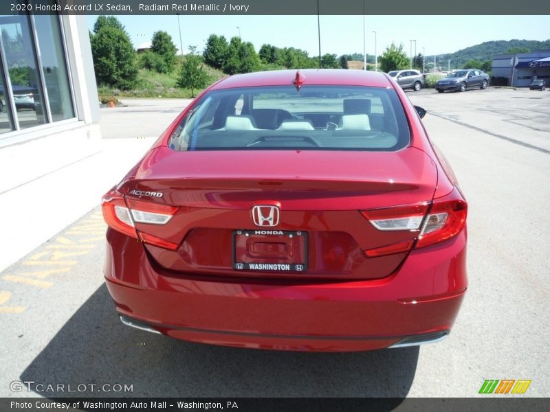 Radiant Red Metallic / Ivory 2020 Honda Accord LX Sedan