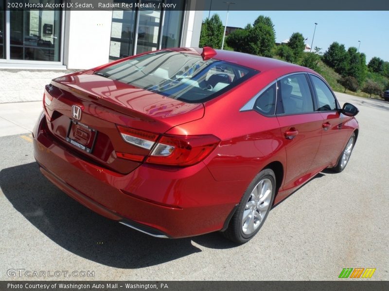 Radiant Red Metallic / Ivory 2020 Honda Accord LX Sedan