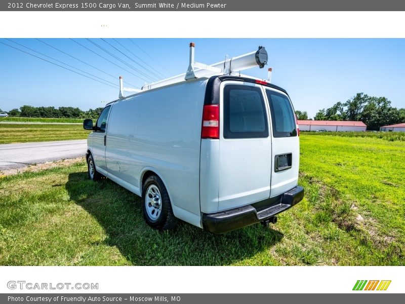 Summit White / Medium Pewter 2012 Chevrolet Express 1500 Cargo Van
