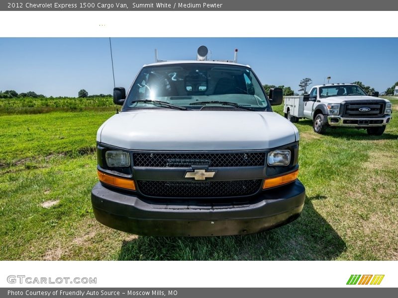 Summit White / Medium Pewter 2012 Chevrolet Express 1500 Cargo Van