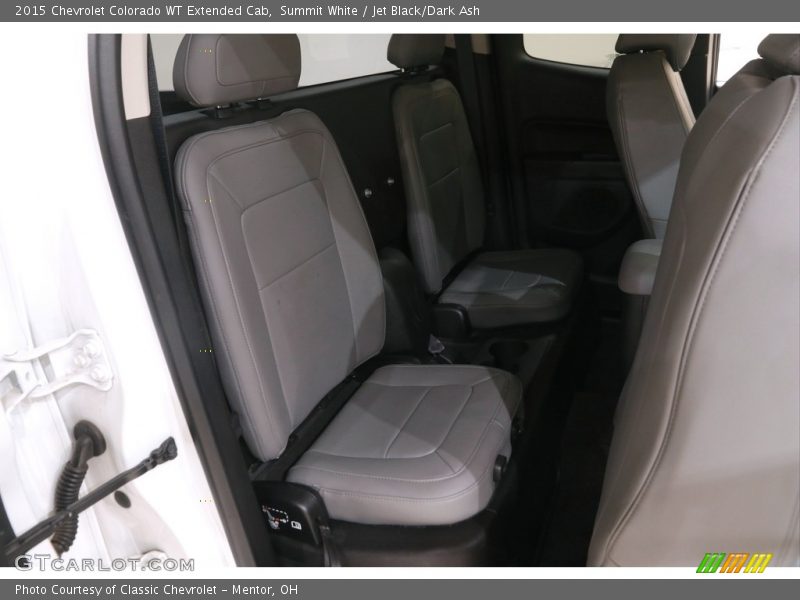 Summit White / Jet Black/Dark Ash 2015 Chevrolet Colorado WT Extended Cab
