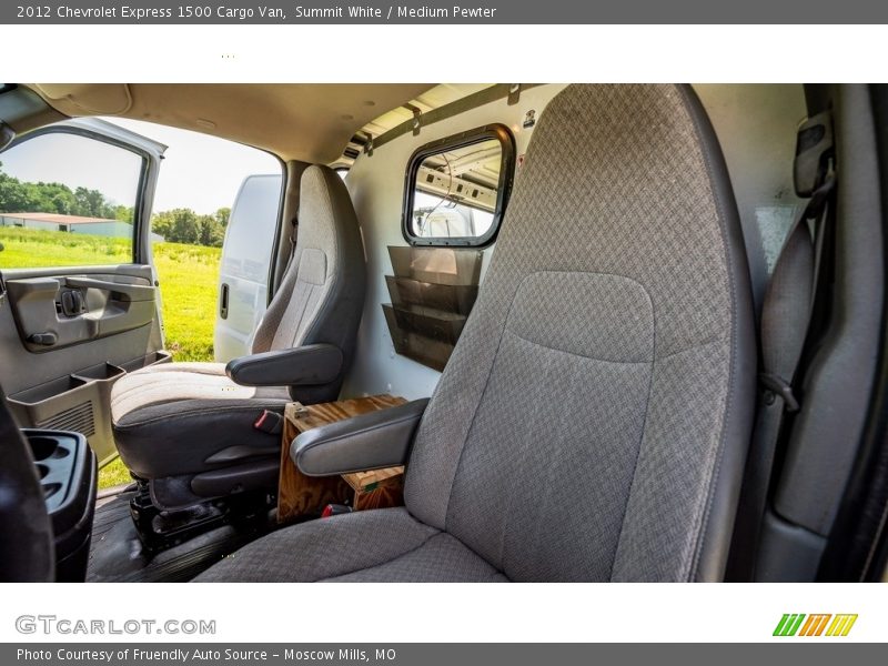 Summit White / Medium Pewter 2012 Chevrolet Express 1500 Cargo Van