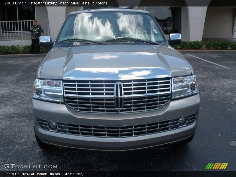Vapor Silver Metallic / Stone 2008 Lincoln Navigator Luxury