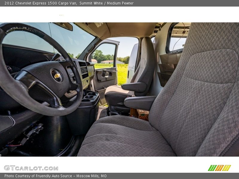 Summit White / Medium Pewter 2012 Chevrolet Express 1500 Cargo Van