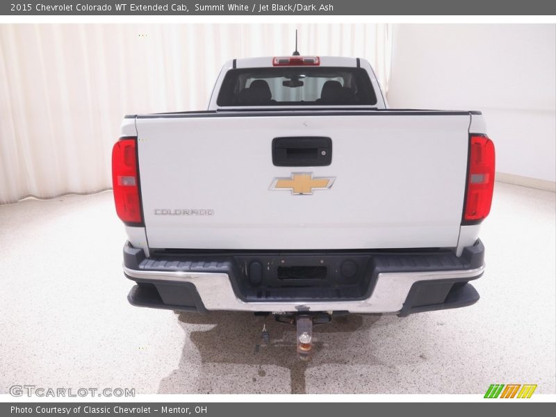 Summit White / Jet Black/Dark Ash 2015 Chevrolet Colorado WT Extended Cab