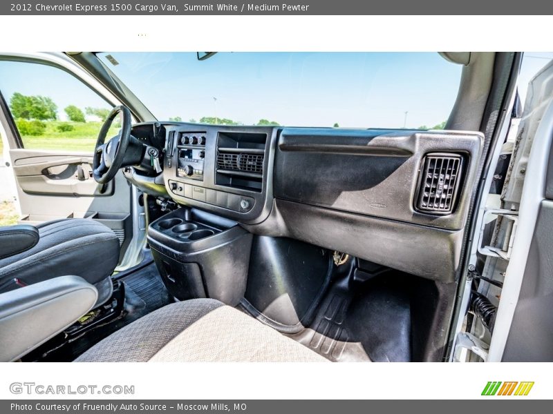Summit White / Medium Pewter 2012 Chevrolet Express 1500 Cargo Van