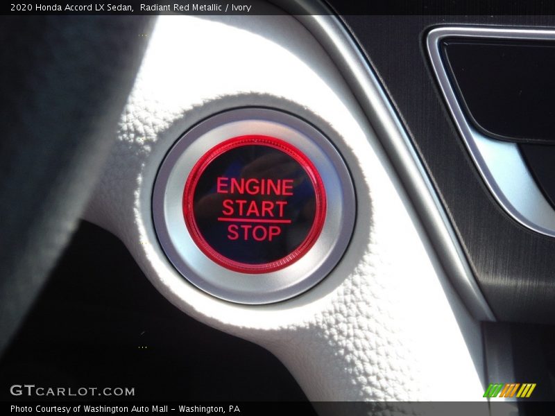 Radiant Red Metallic / Ivory 2020 Honda Accord LX Sedan