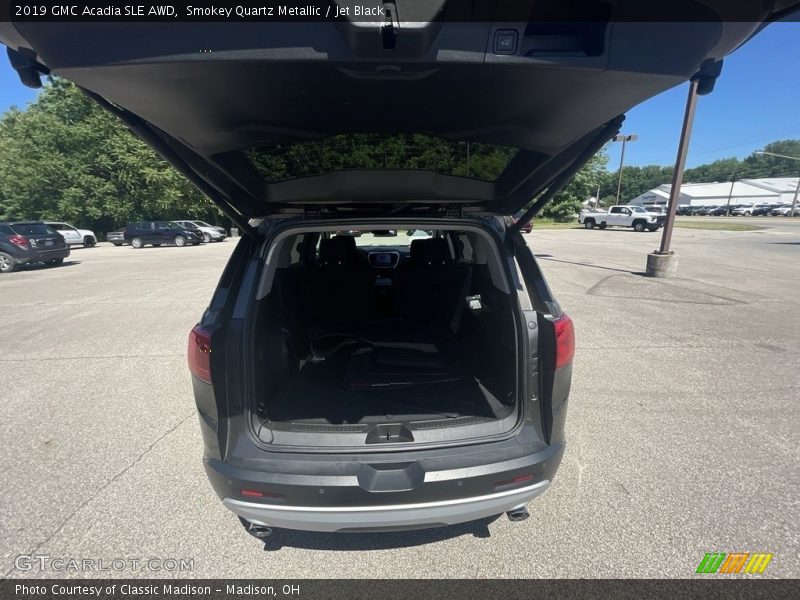 Smokey Quartz Metallic / Jet Black 2019 GMC Acadia SLE AWD