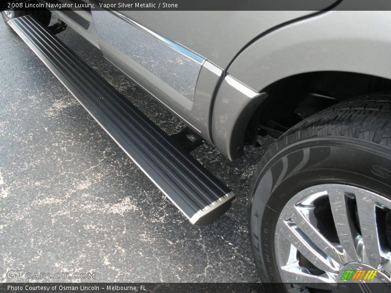 Vapor Silver Metallic / Stone 2008 Lincoln Navigator Luxury