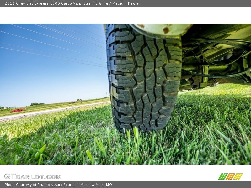 Summit White / Medium Pewter 2012 Chevrolet Express 1500 Cargo Van