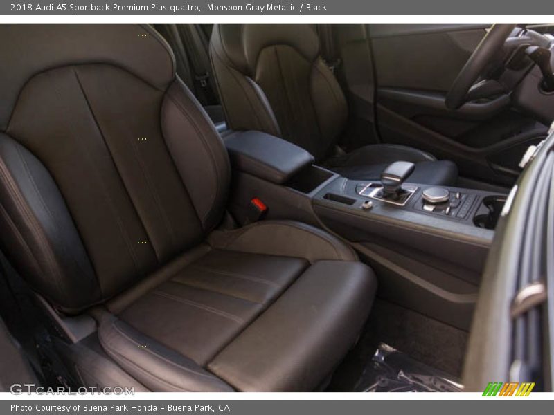 Monsoon Gray Metallic / Black 2018 Audi A5 Sportback Premium Plus quattro