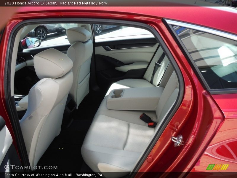 Radiant Red Metallic / Ivory 2020 Honda Accord LX Sedan