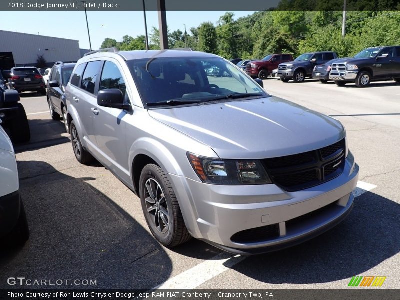 Billet / Black 2018 Dodge Journey SE