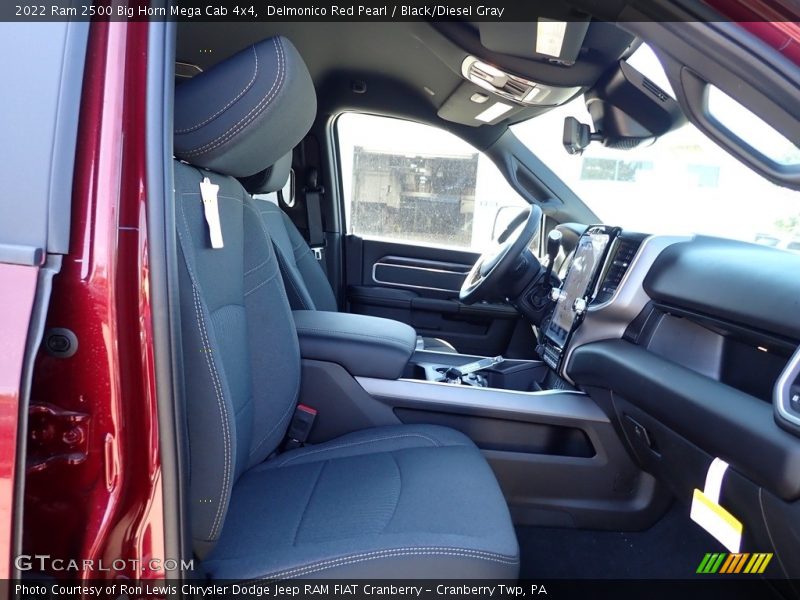 Delmonico Red Pearl / Black/Diesel Gray 2022 Ram 2500 Big Horn Mega Cab 4x4