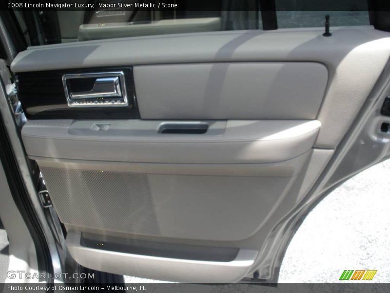 Vapor Silver Metallic / Stone 2008 Lincoln Navigator Luxury
