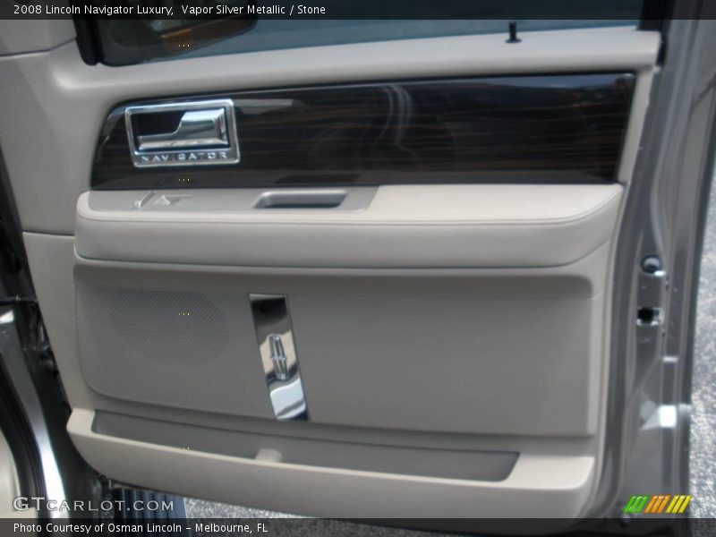 Vapor Silver Metallic / Stone 2008 Lincoln Navigator Luxury