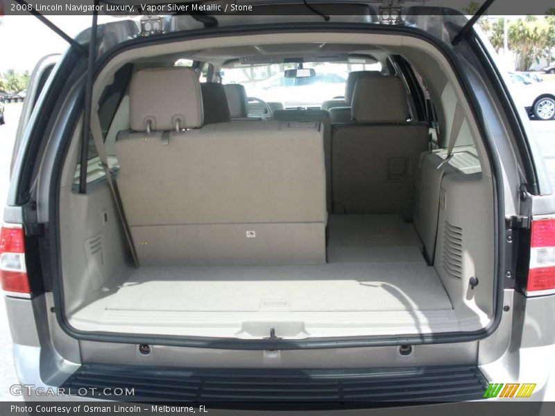Vapor Silver Metallic / Stone 2008 Lincoln Navigator Luxury