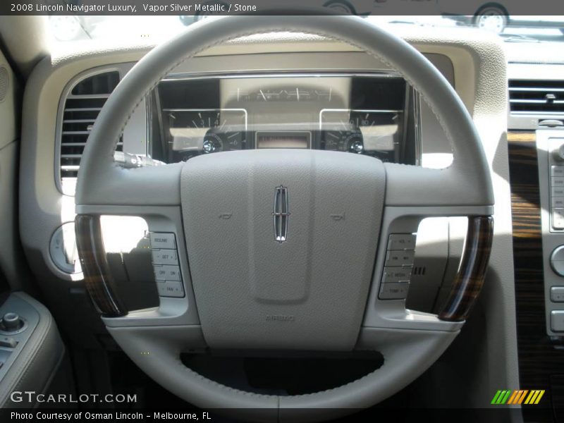 Vapor Silver Metallic / Stone 2008 Lincoln Navigator Luxury